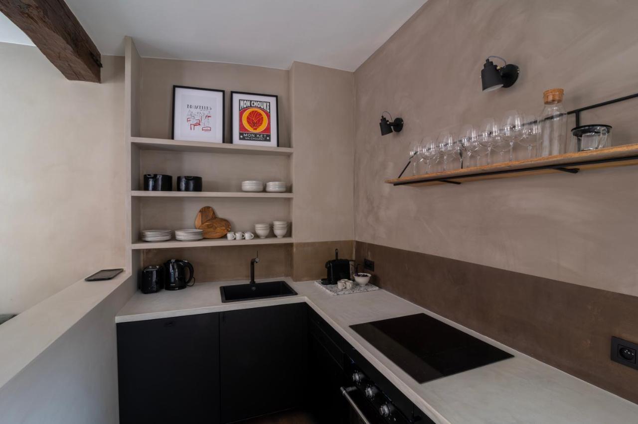 Charming House In Le Sablon Apartment Брюксел Екстериор снимка